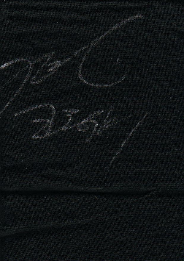 「川口能活　直筆　サイン　Ｔシャツ　コニカミノルタ　2008年3月1日」