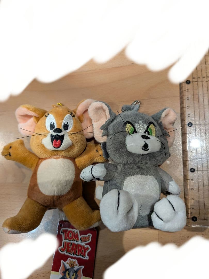 トムとジェリー フィギュアぬいぐるみキーホルダーセット 9点