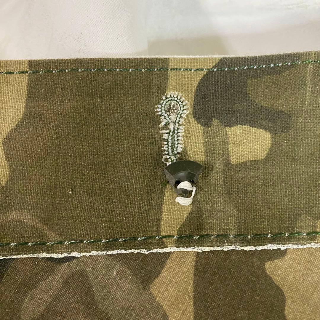 【レア・未使用品】トルコ軍幕　ハーフシェルター　ポンチョ　１枚　リバーシブル