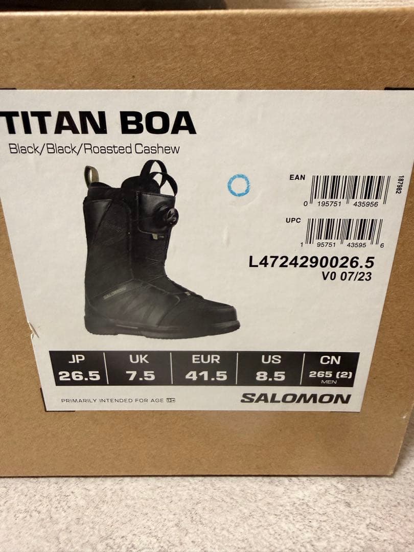SALOMON TITAN BOA スノーボードブーツ 26.5