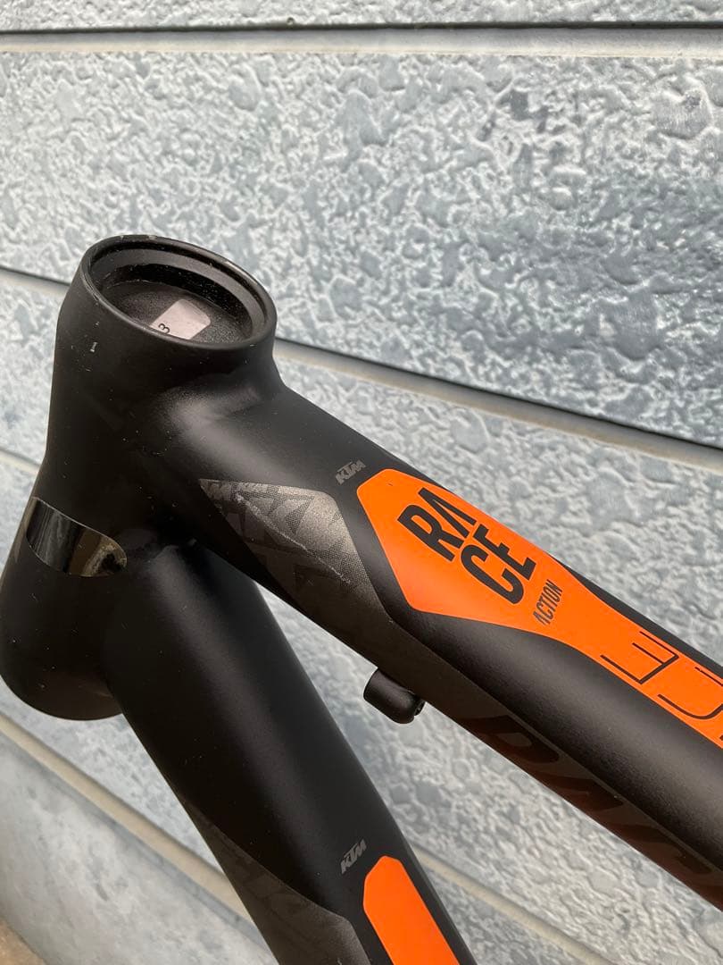 KTM RACE ACTIONマウンテンバイクフレーム ブラック/オレンジ