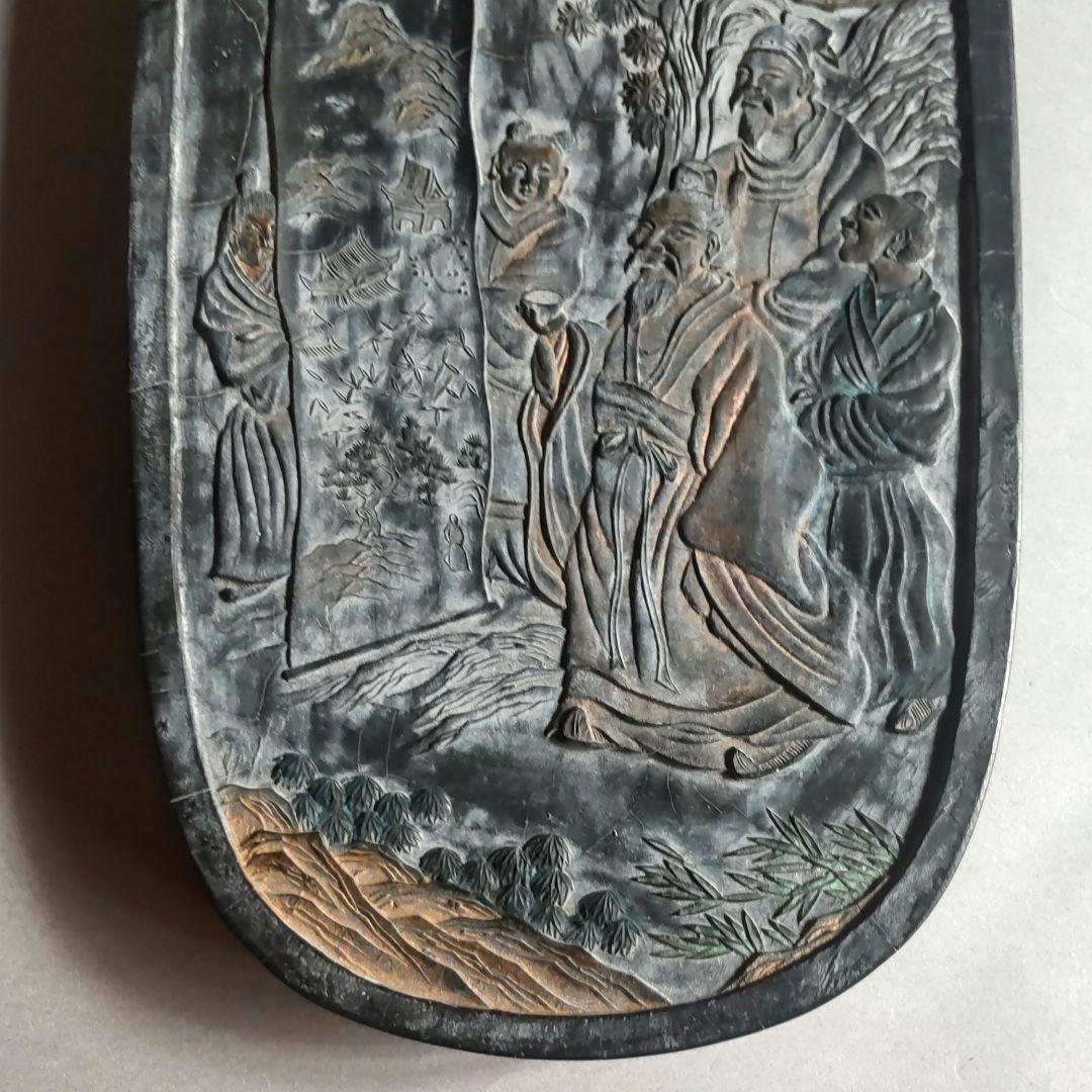 *(72*Z319)*書道 墨 硯 古墨 端渓硯 赤間硯 龍渓硯 骨董