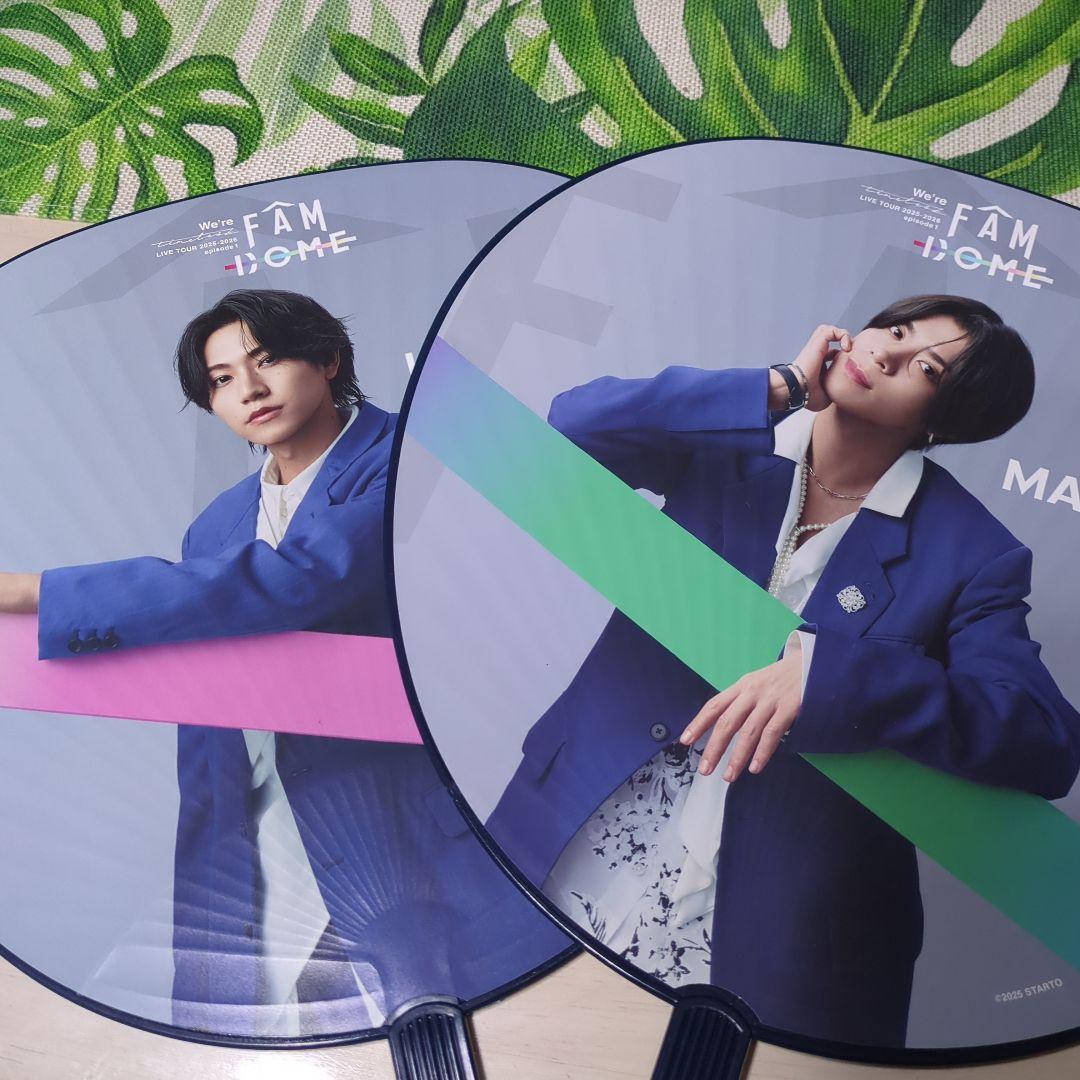 FAM アイドルペンライト 扇子 2個セット