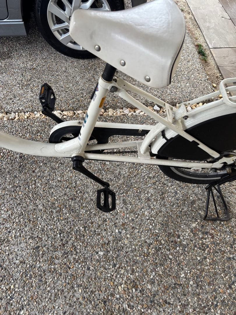 bikke2 ホワイト F.Rシート付(引取りのみ)