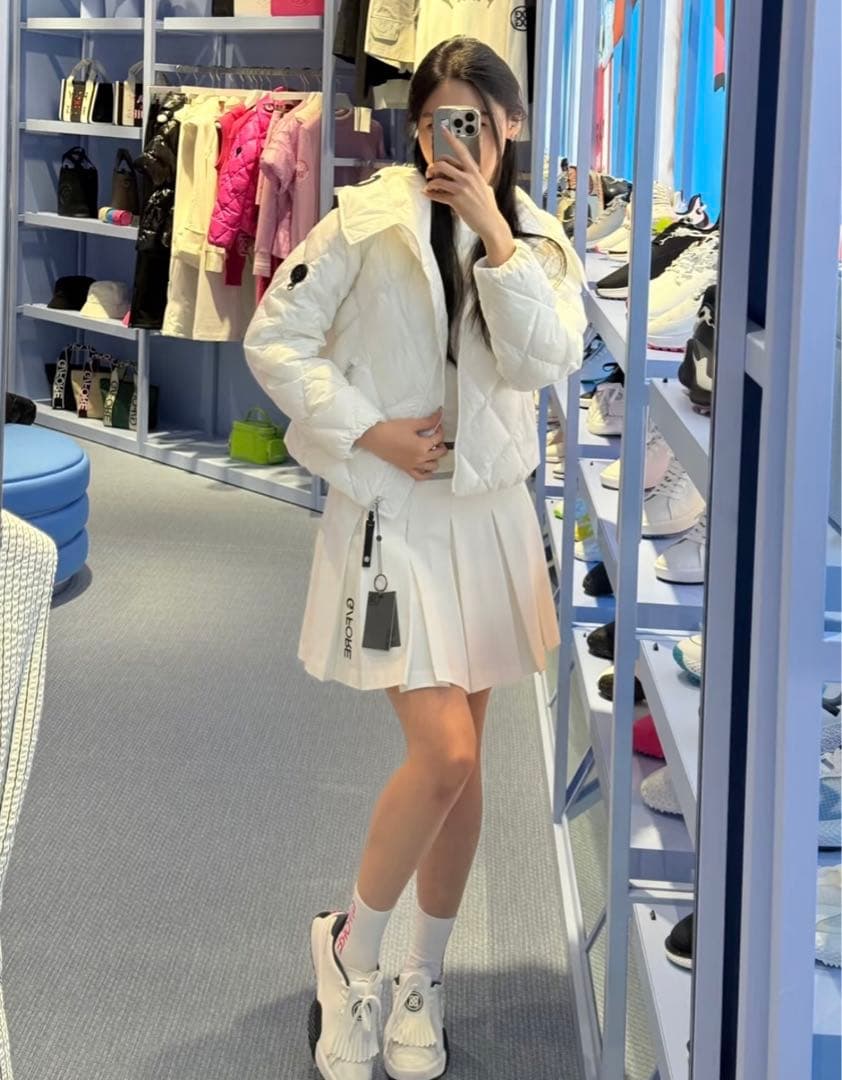 新品未使用 ゴルフ G/FORE ジーフォア レディース ダウン ジャケット