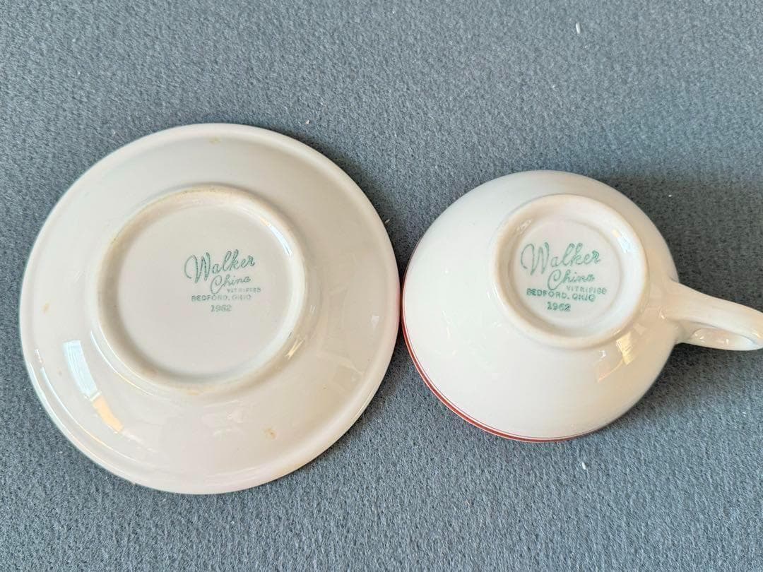 米軍 実物 メディカル カップ&ソーサー