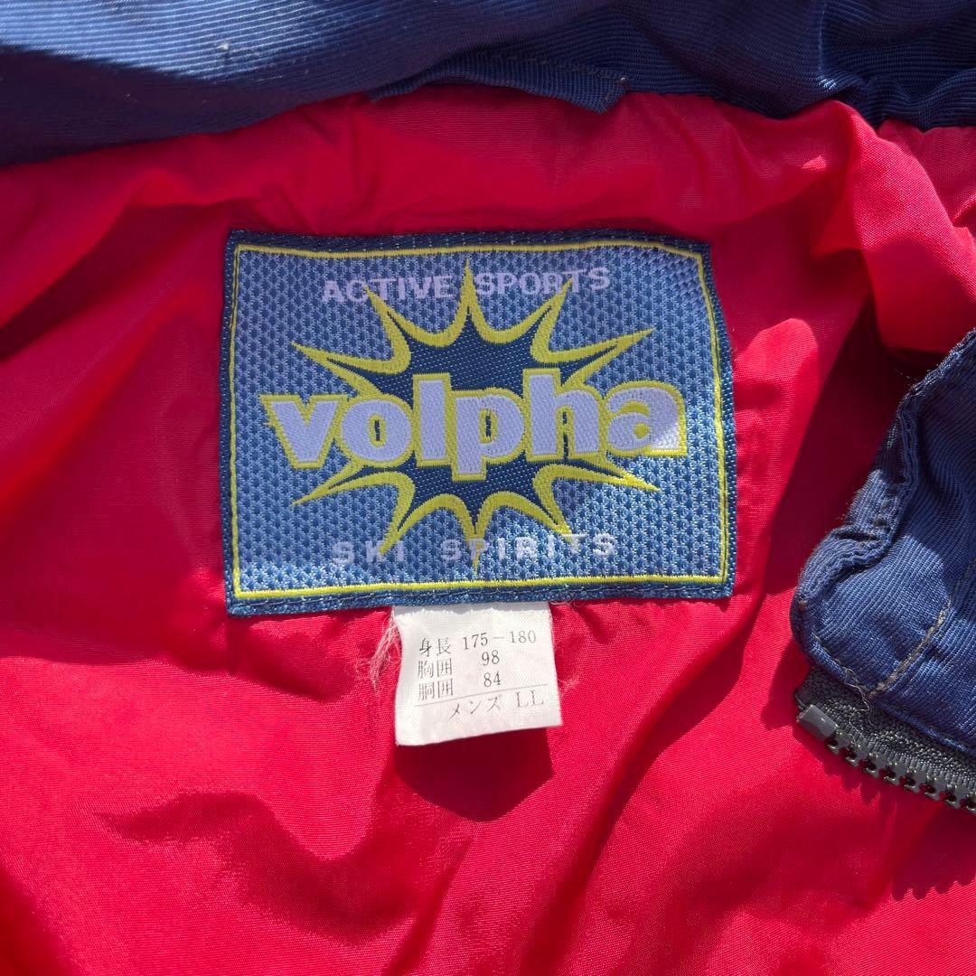 【レア・美品】 VOLPHA スキー スノボウェア セットアップ 刺繍 LL