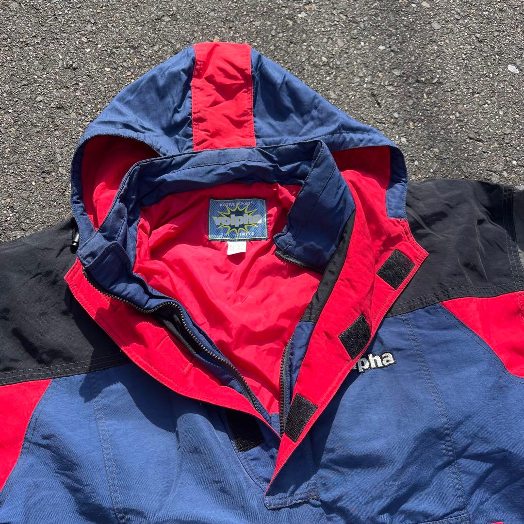 【レア・美品】 VOLPHA スキー スノボウェア セットアップ 刺繍 LL