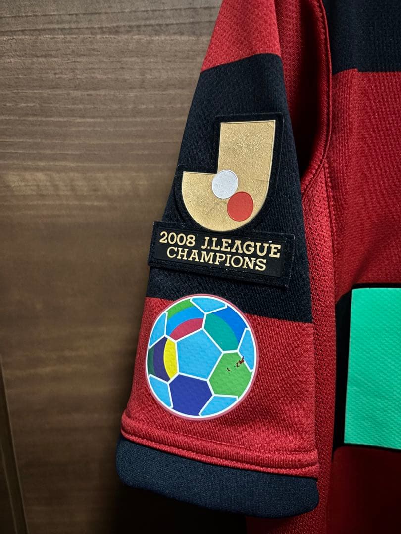 鹿島アントラーズ　2008 ホームユニフォーム　内田篤人　Sサイズ