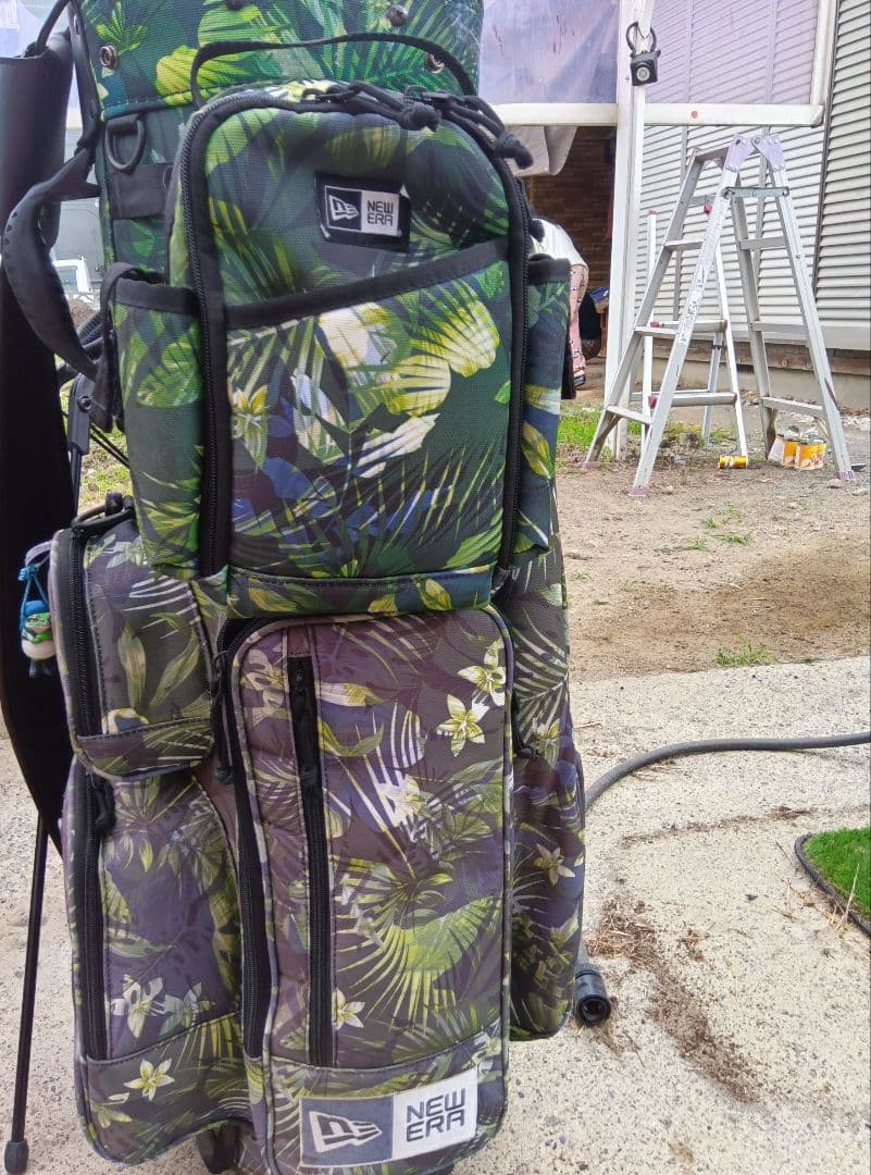 NEW ERA ニューエラ　ボタニカル　キャディバッグ　クラブスタンド２点セット