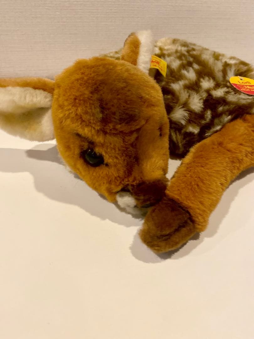 ビンテージ　シュタイフ　子鹿ぬいぐるみ