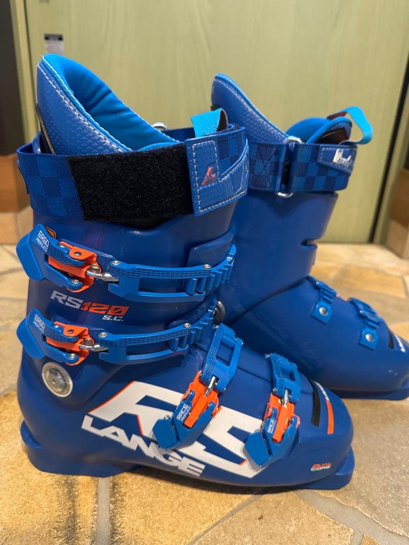 LANGE RS 120 SC ブルー スキーブーツ