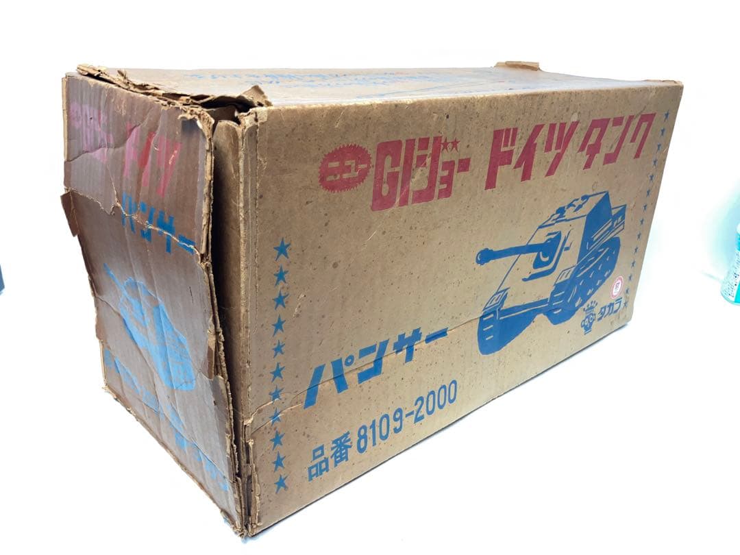【逸品】箱入り タカラ　ニューG.I.ジョー　ドイツタンク　パンサーGIジョー