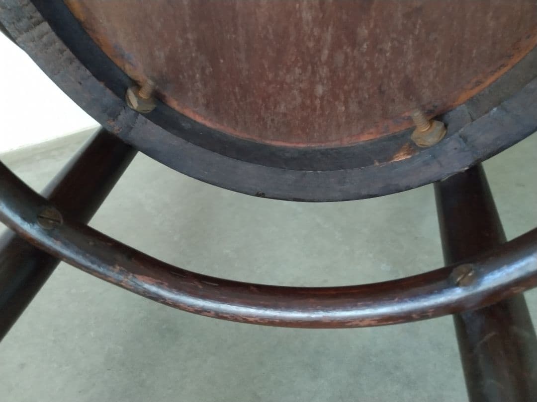 アンティークベントウッドチェア　ヴィンテージ曲げ木椅子 ダークブラウン