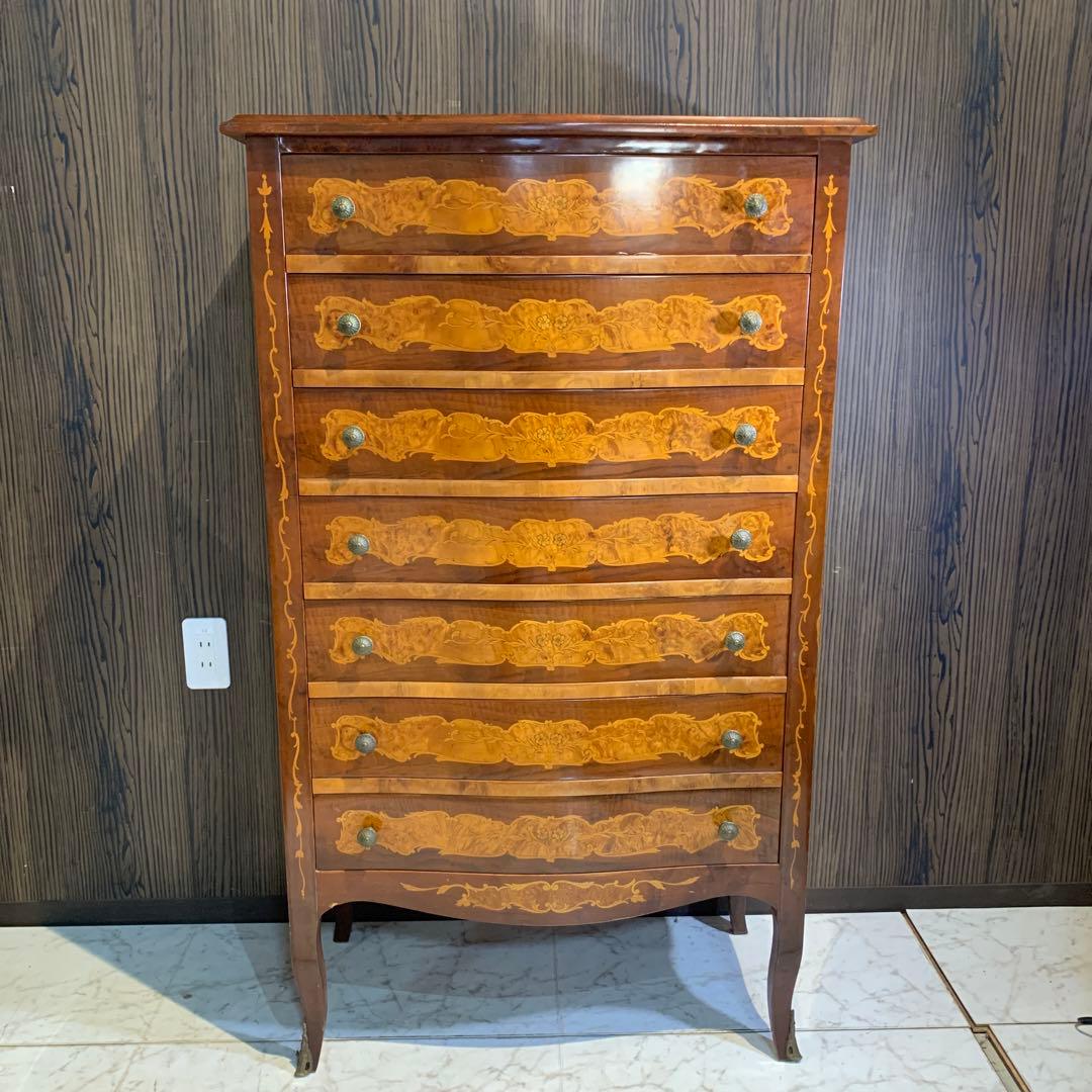 パ*ラ様 イタリア　アンティーク　象嵌