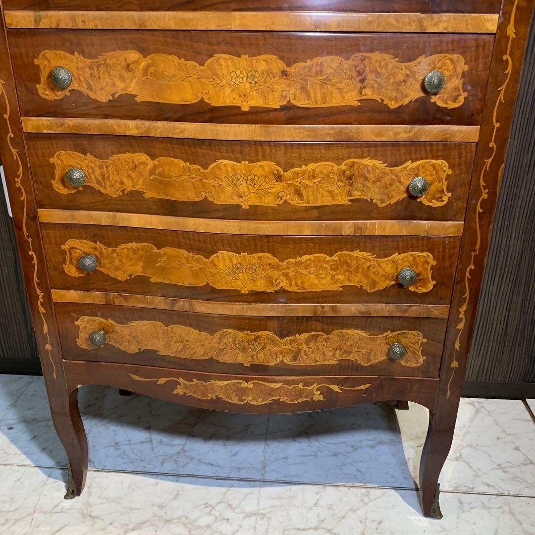 パ*ラ様 イタリア　アンティーク　象嵌