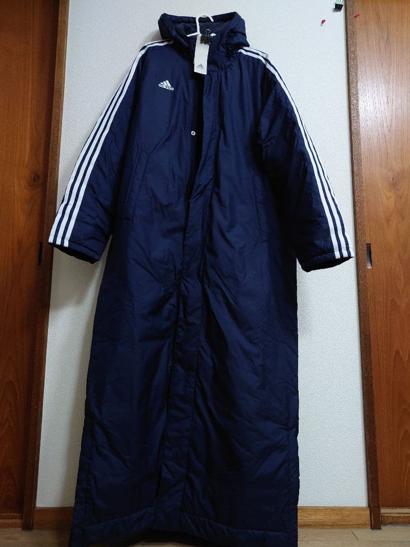 adidas　 jp4653 スーパーロング　ベンチコート　2xl　特大