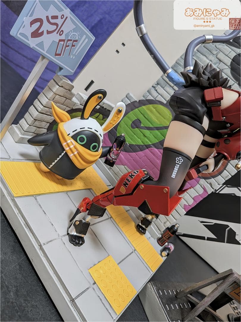 ゼンレスゾーンゼロ 猫宮又奈 ガレージキット 塗装済完成品