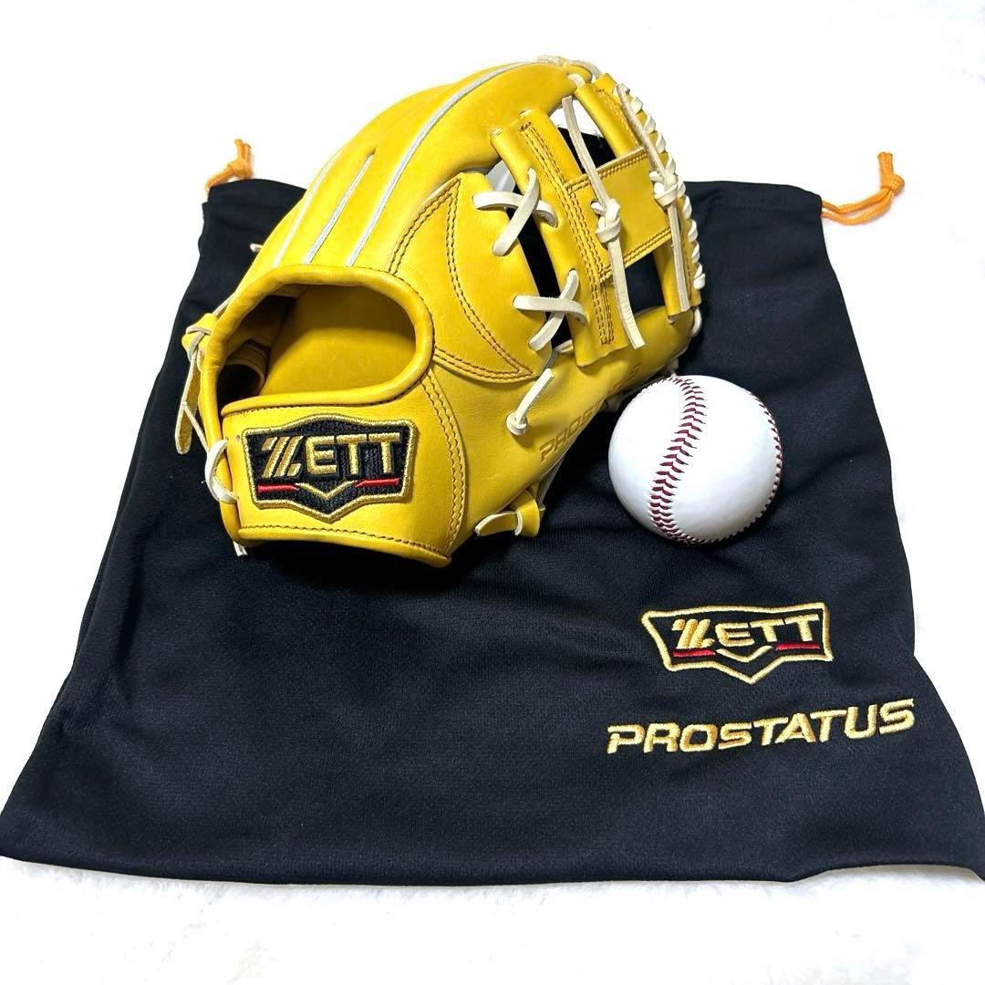 定価税込57200円ゼットプロステイタス　硬式遊撃手　二塁手今宮型新品未使用袋付