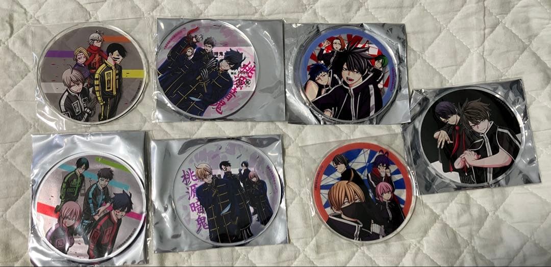 桃源暗鬼 50点以上 漫画 グッズまとめ 一ノ瀬 無陀野 皇后崎 缶バッジ