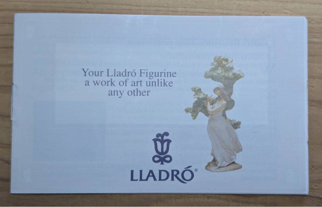 Lladro 白鷺の陶器彫刻 01614