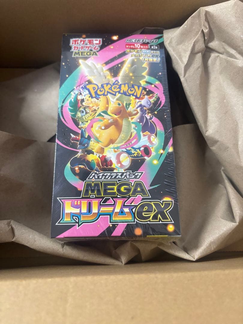 即日発送 ポケモンカードゲームMEGAドリームex ポケセン未開封シュリンク付き