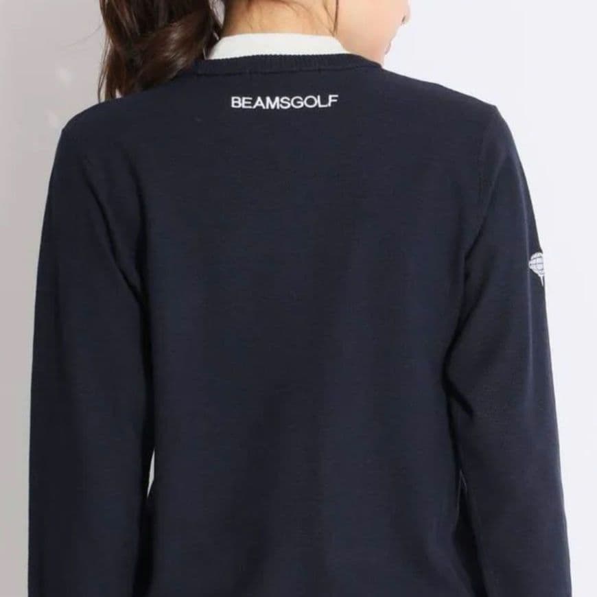 新品未使用　BEAMS GOLF 2024年モデル 重ね着風 ハイネックニット