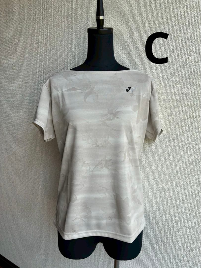 YONEX ゲームシャツ ウィメンズ Oサイズ クレージュ20908 3枚セット