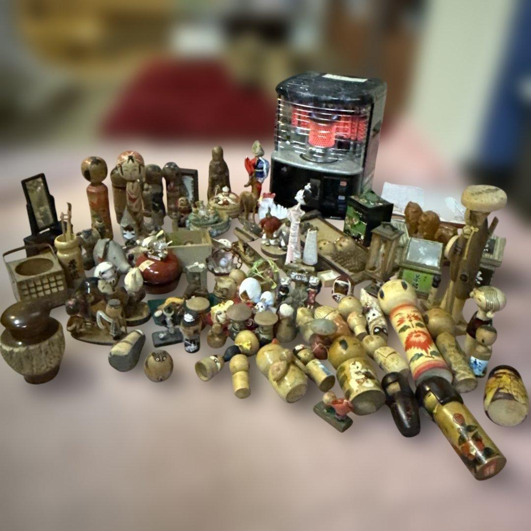 日本人形・こけしコレクション100点セット