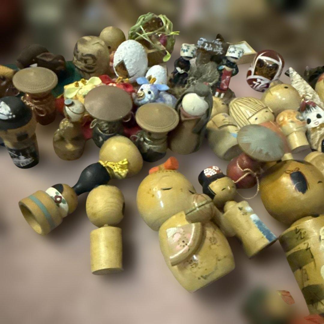 日本人形・こけしコレクション100点セット