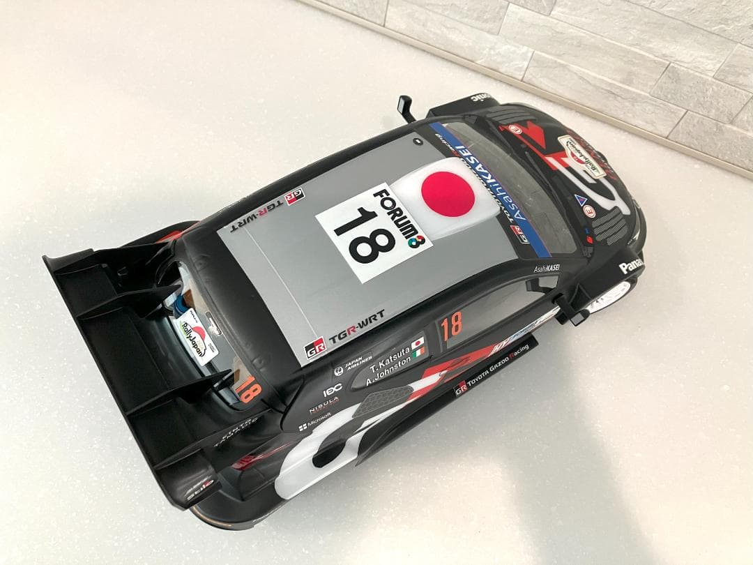 【any4382538w478b】タミヤRCボディ　ヤリス　WRC2024