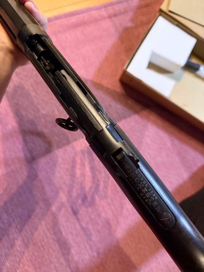 動作確認済 マルシン ウィンチェスター M1892 ランダルカスタム ブラック