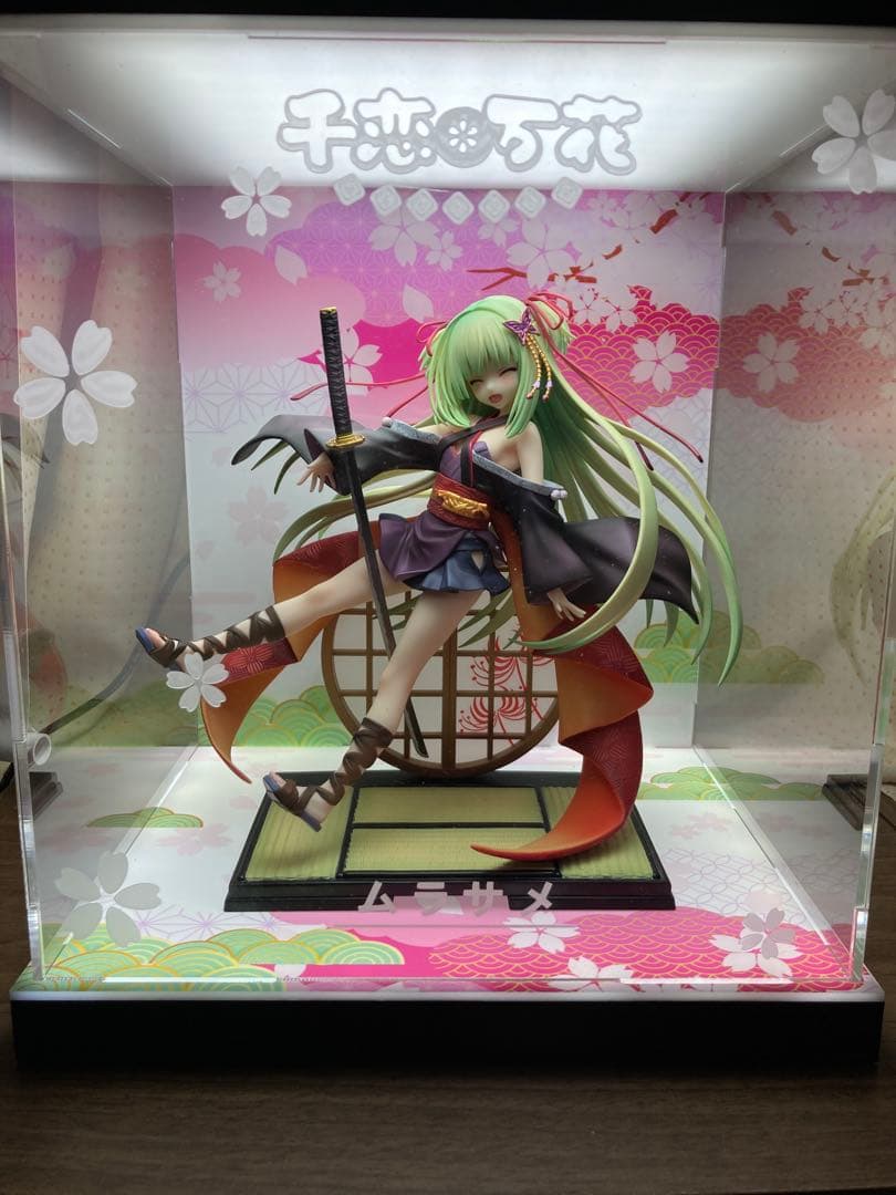 千恋万花 ムラサメ 1/7スケールフィギュア ライト付き フィギュアケースセット