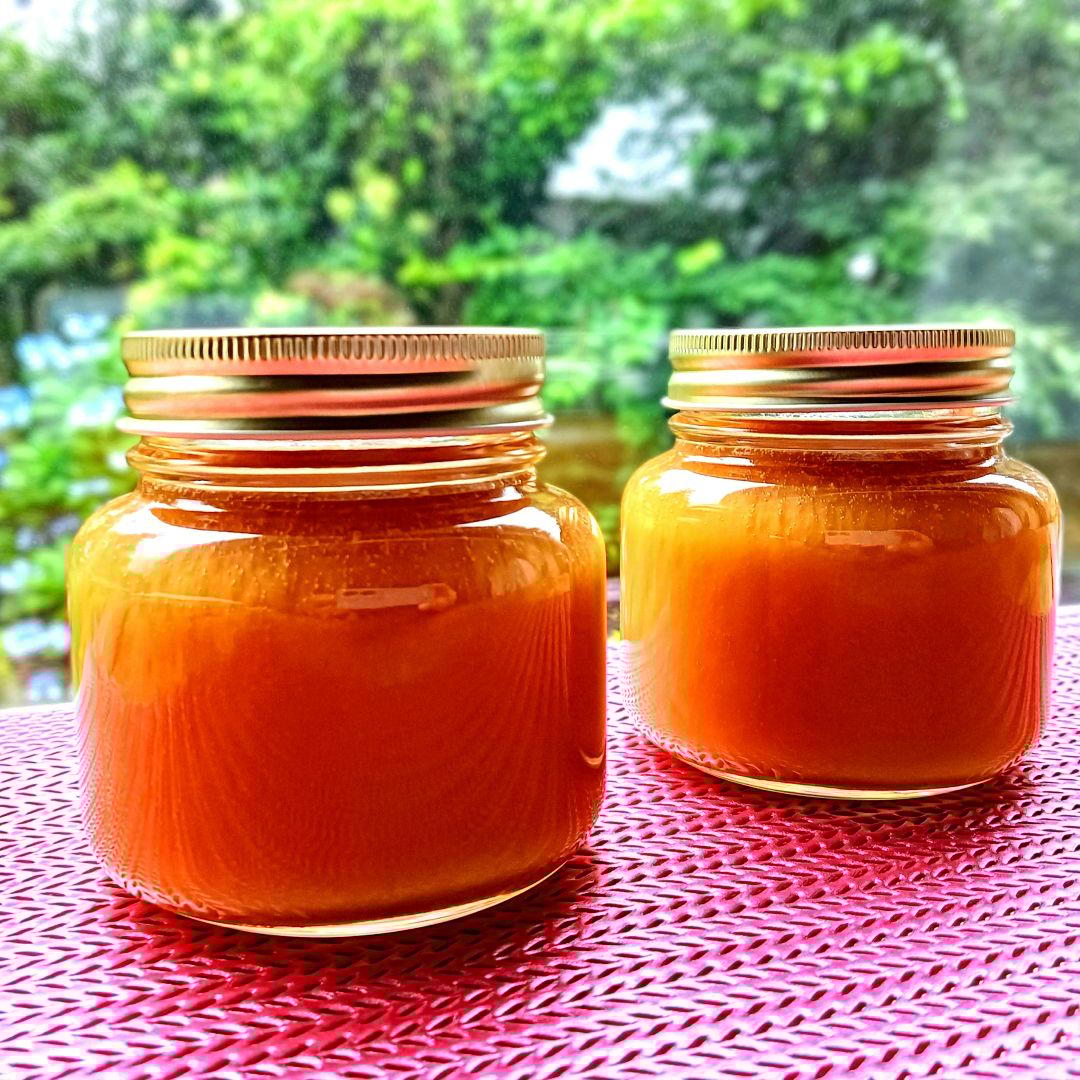 日本蜜蜂のはちみつ採れたて880g垂れ蜜