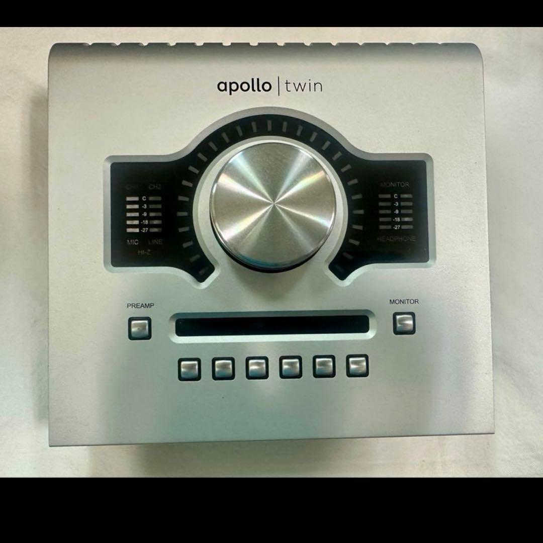 APOLLO TWIN Duo サンダーボルト ケーブル デッキセーバー付