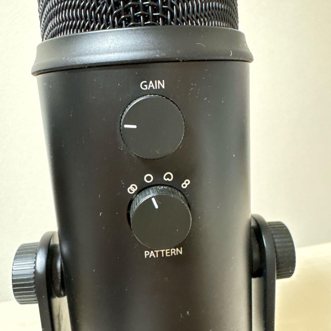 Blue Yeti ブラック USB コンデンサーマイク