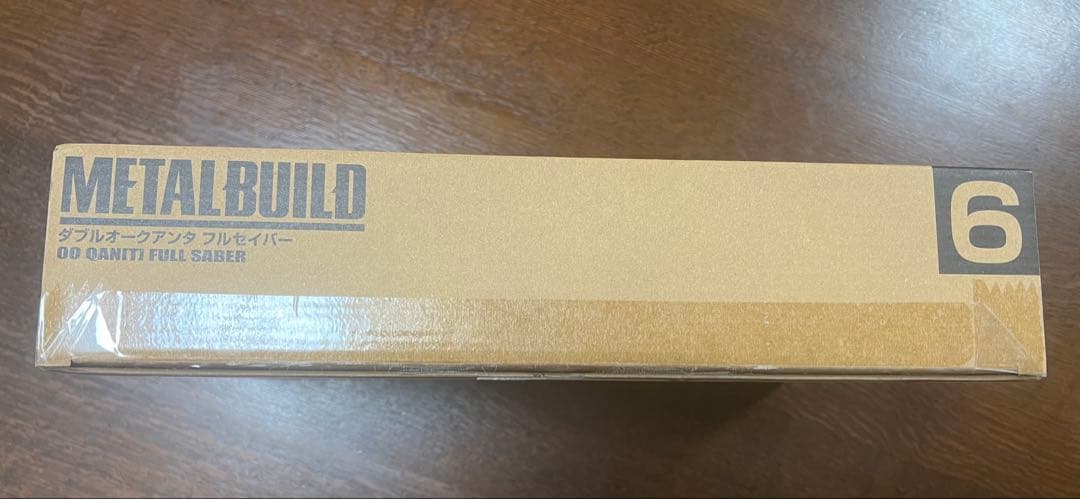 L BUILD ダブルオークアンタ フルセイバー メタルビルド