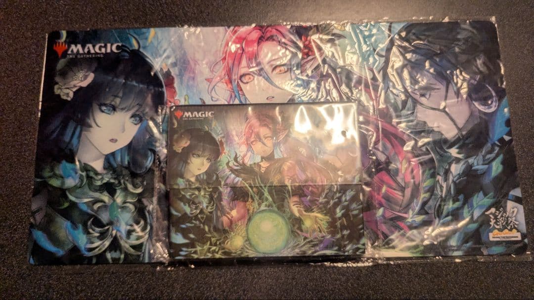 マジック対戦祭　ラノワールのエルフ　プレイマット　ストレージボックス　セット