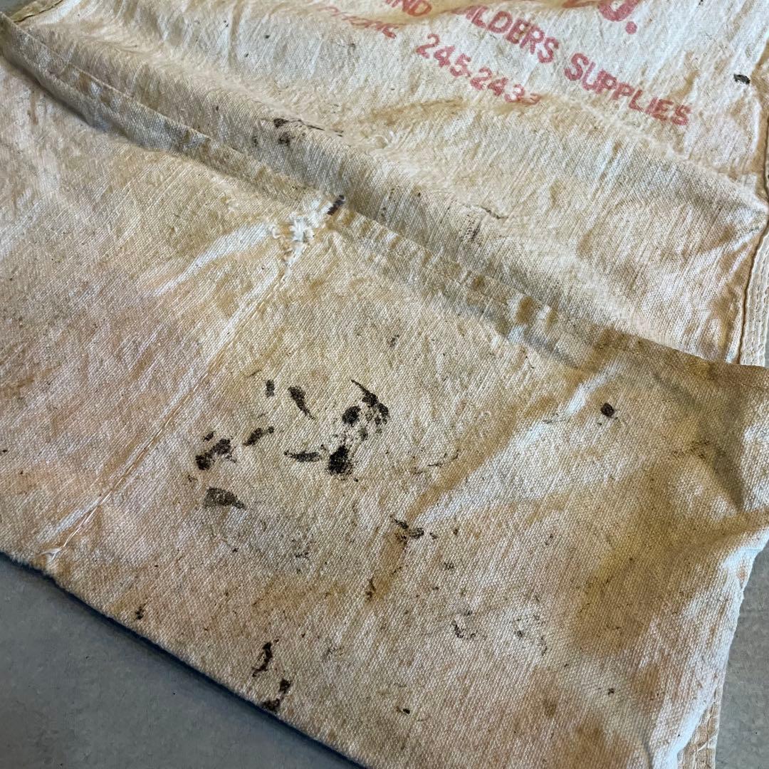 40s ワークエプロン　ビンテージ　apron vintage