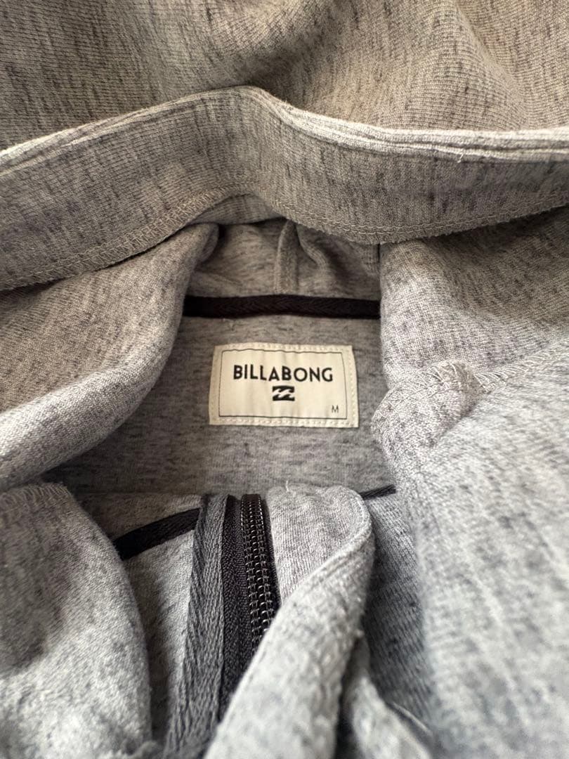 BILLABONG グレー ジャージ上下セット M