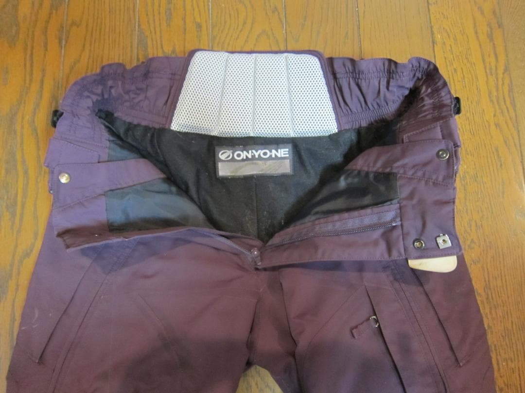 【ONYONE】オンヨネ スキーウェア 上下セット Ｌサイズ サイドファスナー