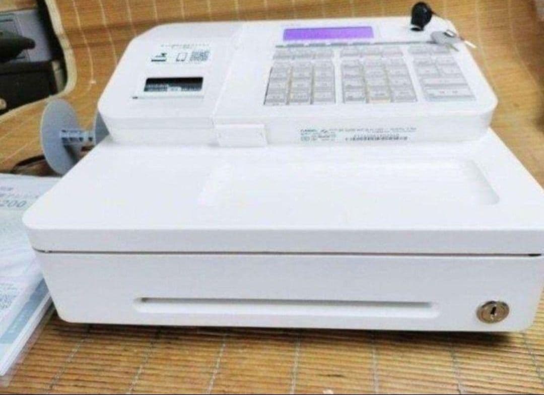 カシオレジスター　SR-S200　最新機種　スマホで設定売上管理　001983