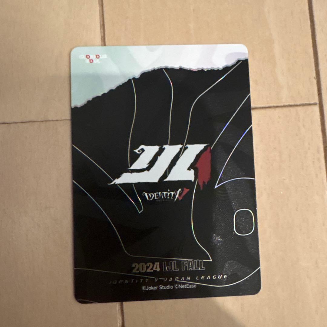 2024秋季 IJLカード takakou 箔押しサイン入り