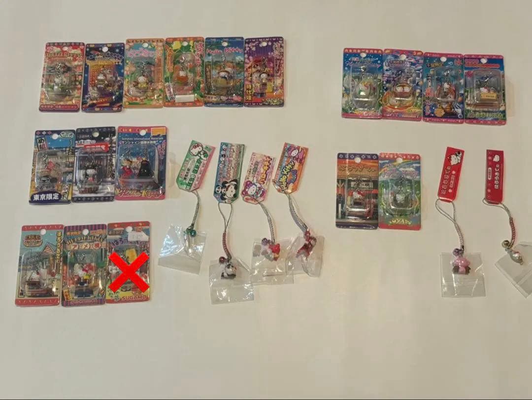 ご当地 キティ ハローキティ 根付 チャーム キーホルダー レア 都道府県 動物