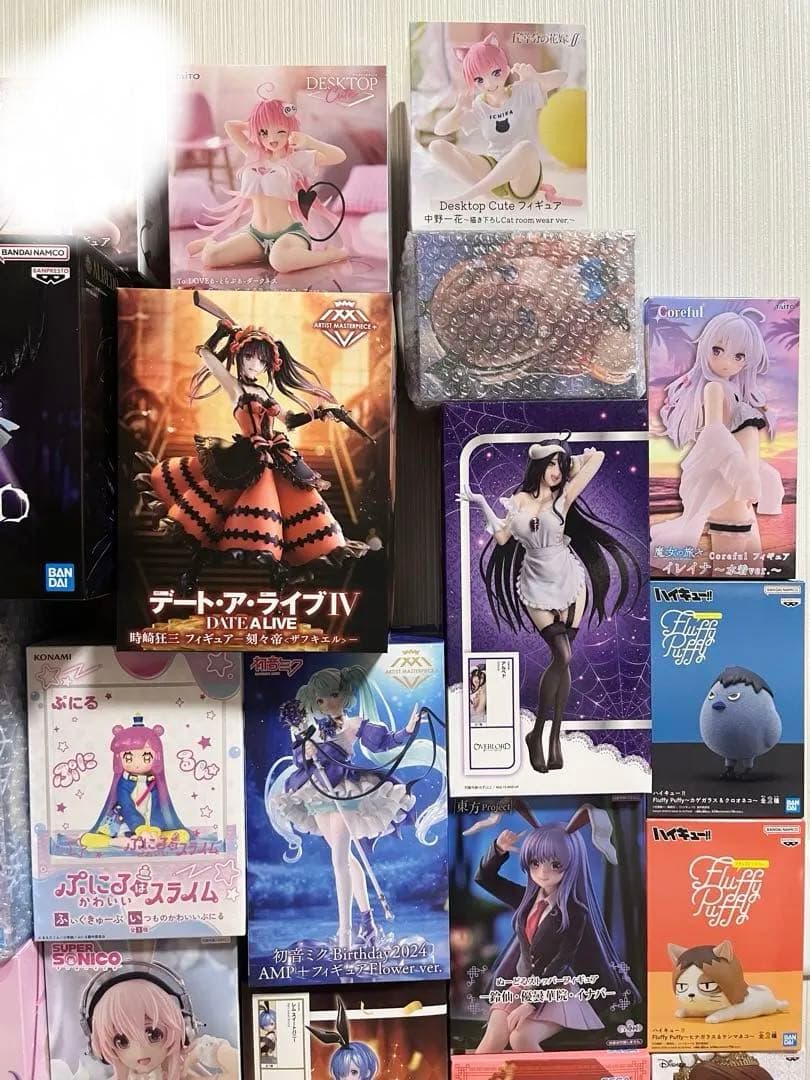 最新作　美少女　フィギュア　プライズ　まとめ売り　AMP 狂三　初音ミク