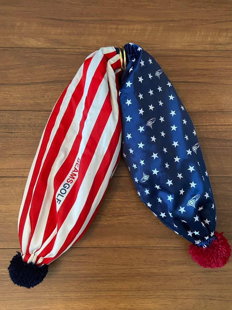 BEAMS GOLF シューズケース星条旗デザイン