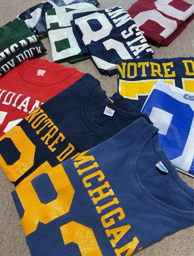 ★最高好配色‼️神サイズ★60s USA製 プロダクツタグ フットボールT L‼️