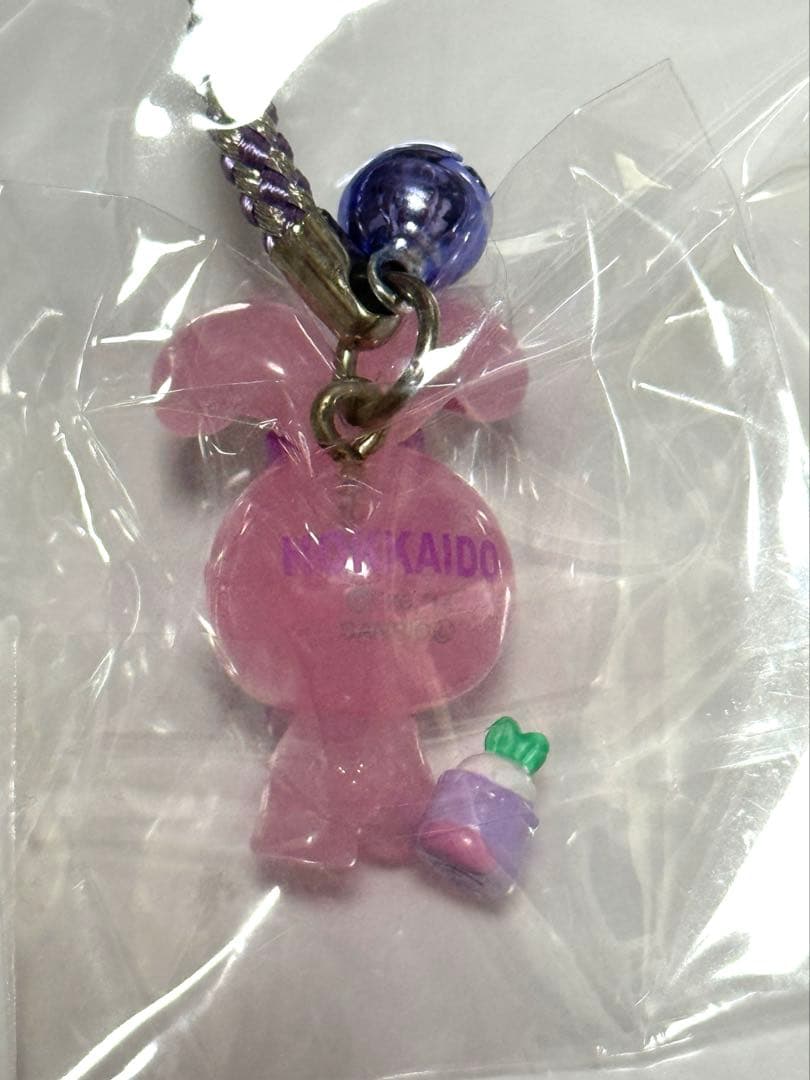 ご当地限定　ハローキティ　北海道限定　うさぎ　雪うさぎ　ストラップ　キーホルダー