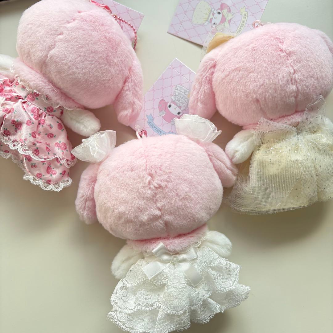 お顔厳選　レディマイメロディデザインシリーズ　マスコットキーホルダー　新品