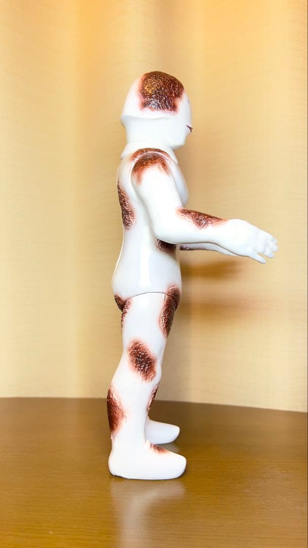 詳細不明　スペル星人　スタンダードソフビ　無版権　マルサン　ブルマァク　ポピー